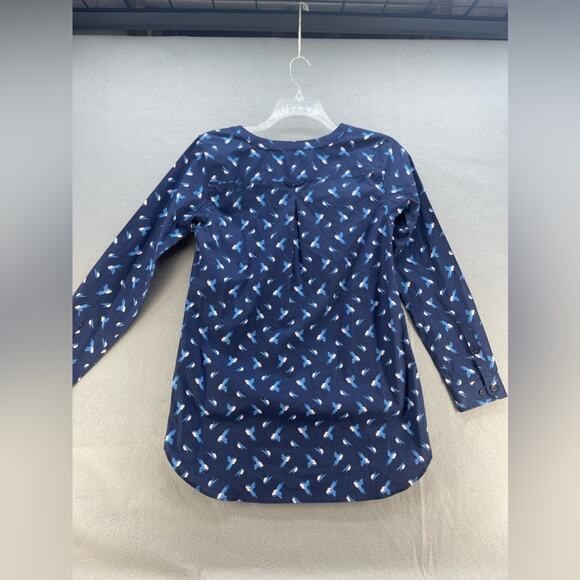 Duluth Trading Co Women’s Bluebird Tunic Button Up Blouse Women’s Size Small - Picture 7 of 16